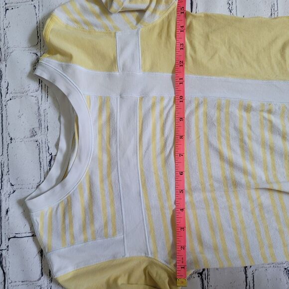 Lululemon Promenade Long Sleeve Twin Stripe Heather Sizzle / White / Sizzle - Picture 4 of 6